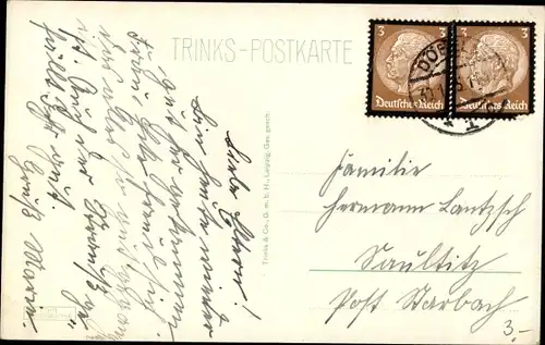 Ak Döbeln in Sachsen, Stadtpanorama, Kirche