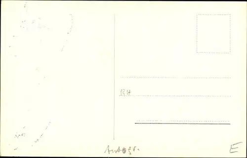 Ak Schauspielerin Paula Wessely, Portrait mit Hut, Handschuhe, Autogramm