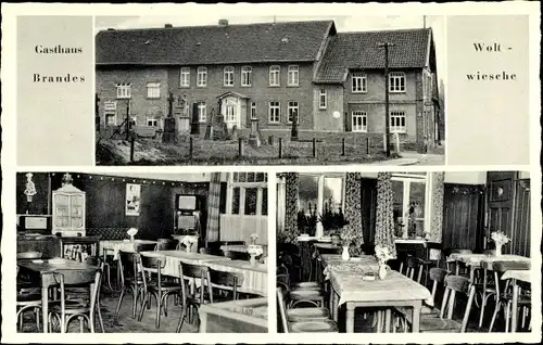 Ak Woltwiesche in Niedersachsen, Gasthaus Brandes