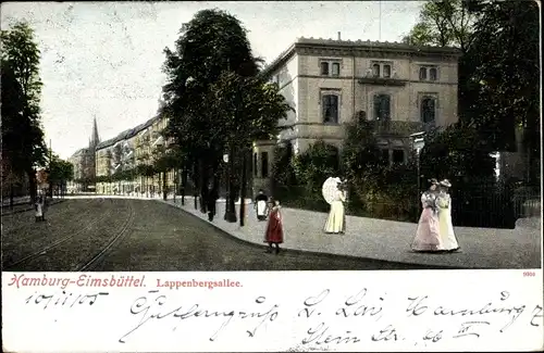Ak Hamburg Eimsbüttel, Lappenbergsallee