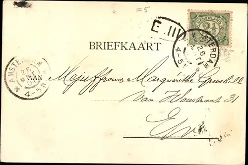 Briefmarken Ak De eenige Nederlandsche Postzegeltaal, Briefmarkensprache