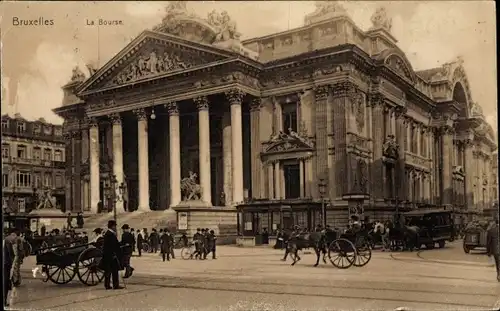 Ak Bruxelles Brüssel, La Bourse