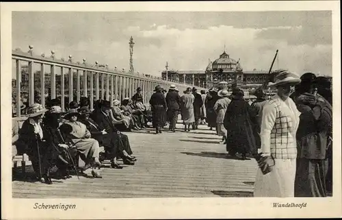 Ak Scheveningen Den Haag Südholland, Wandelhoofd