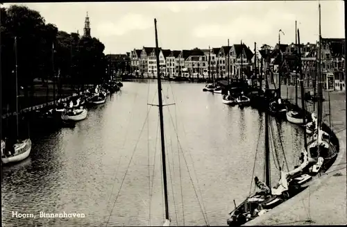 Ak Hoorn Nordholland Niederlande, Binnenhaven