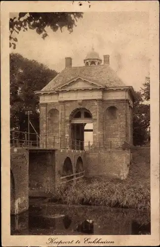 Ak Enkhuizen Nordholland Niederlande, Koepoort