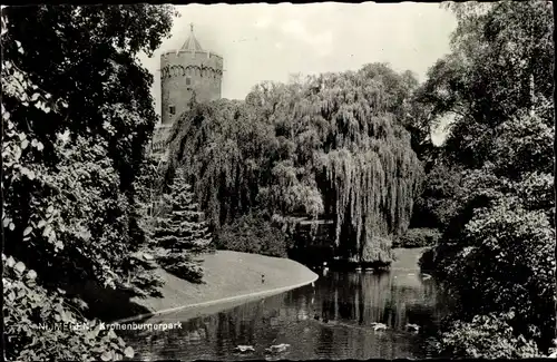 Ak Nijmegen Gelderland, Kronenburgerpark