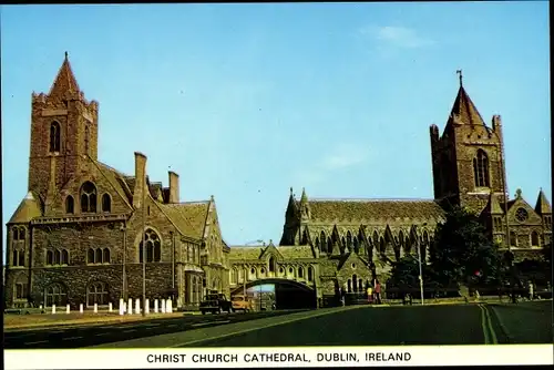 Ak Dublin Irland, Christ Church Cathedral