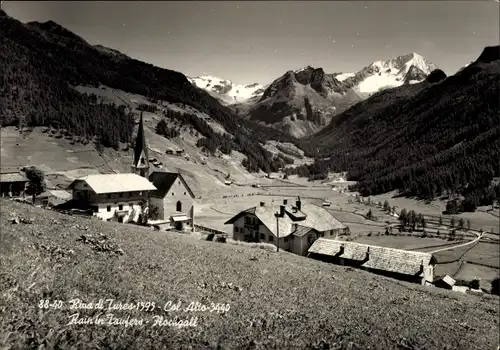 Ak Riva di Tures Rain Rein in Taufers Südtirol Italien, Col Alto, Panorama