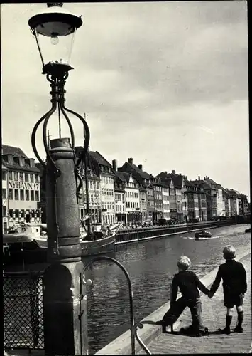 Ak København Kopenhagen Dänemark, Nyhavn