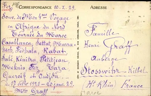 Ak Fès Fez Marokko, Place du Commerce, Maroc Hotel, Automobile