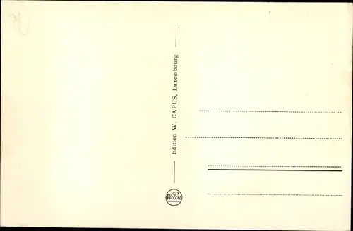 Ak Esch sur Sure Esch an der Sauer Luxemburg, Teilansicht