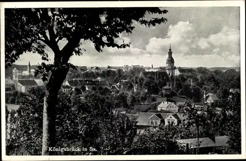 Ak Königsbrück in der Oberlausitz, Panorama