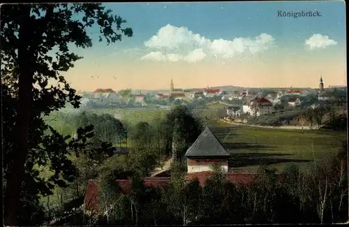 Ak Königsbrück in der Oberlausitz, Panorama