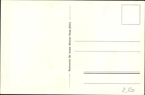 Ak Pirna in Sachsen, Marienkirche, Innenansicht, Kanzel, Altar