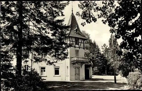 Ak Schmeckwitz Oberlausitz, Gebäude, Außenansicht