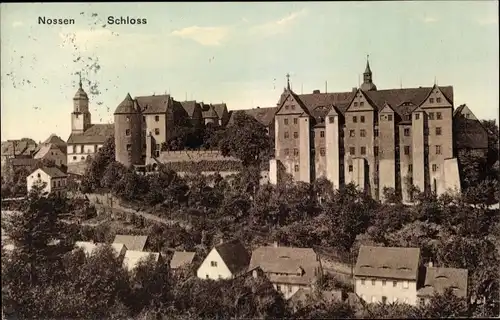 Ak Nossen in Sachsen, Schloss