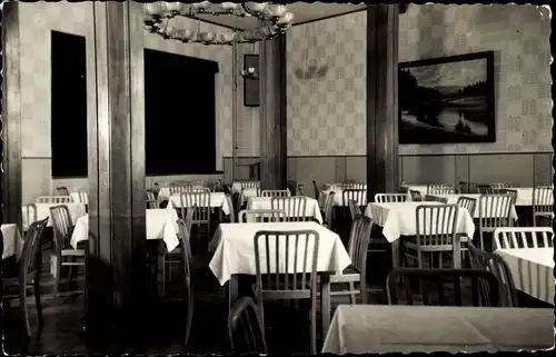 Ak Kretscham Rothensehma Neudorf Sehmatal im Erzgebirge, Sanatorium, Speisesaal