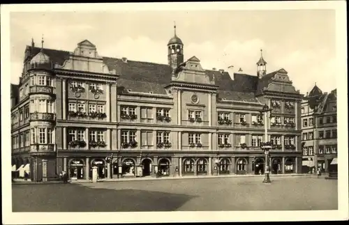 Ak Torgau an der Elbe, Rathaus