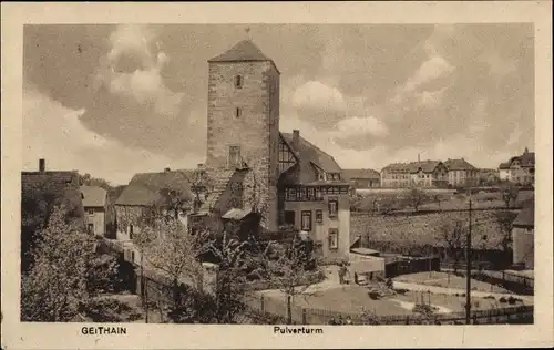 Ak Geithain in Sachsen, Pulverturm