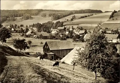 Ak Markersbach Bad Gottleuba in Sachsen, Sächs. Schweiz, Panorama