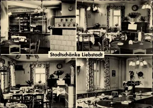 Ak Liebstadt im Erzgebirge, Stadtschänke