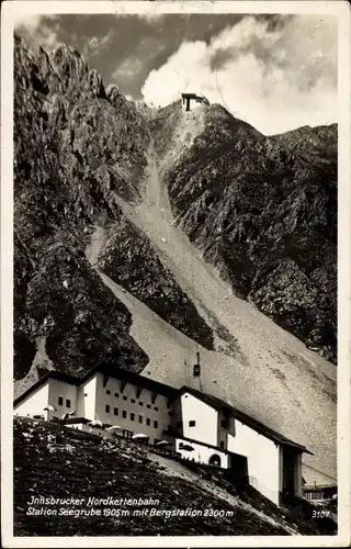 Ak Tirol, Nordkettenseilbahn, Seegrube und Hafelekar
