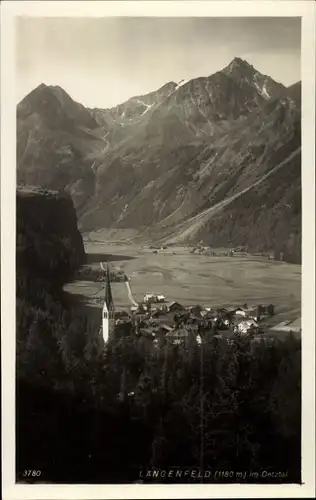 Ak Längenfeld in Tirol, Ort im Ötztal