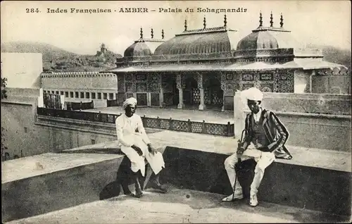 Ak Amber Indien, Palais du Sohagmandir