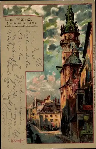 Künstler Litho Leipzig in Sachsen, Nicolai-Kirche