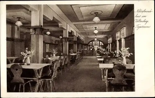 Ak Neukirch in der Lausitz, Naturfreundehaus am Valtenberg, Tagesraum