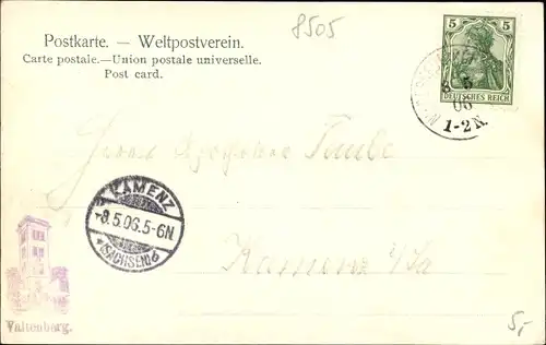 Litho Neukirch in der Lausitz, Valtenberg, König Johann-Turm