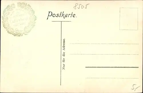 Litho Neukirch in der Lausitz, Valtenberg, König Johann-Turm