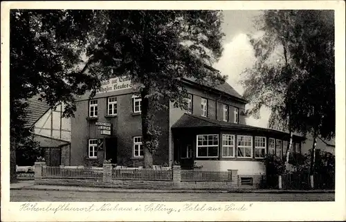 Ak Neuhaus im Solling Holzminden Niedersachsen, Hotel zur Linde