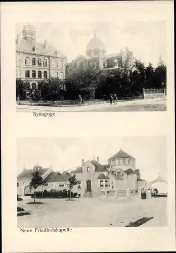 Judaika Ak Göppingen in Baden Württemberg, Synagoge, Neue Friedhofskapelle