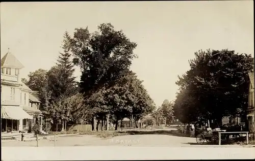 Foto Ak DeRuyter New York USA, Main Street