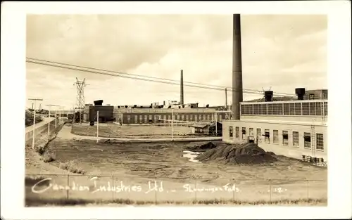 Foto Ak Shawinigan Falls Québec Kanada, Canadian Industries Ltd.