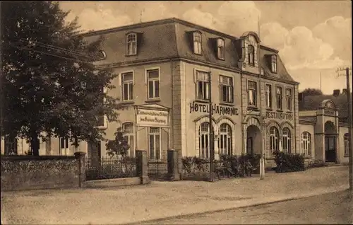 Ak Bad Segeberg in Schleswig Holstein, Hotel Harmonie, Restauration