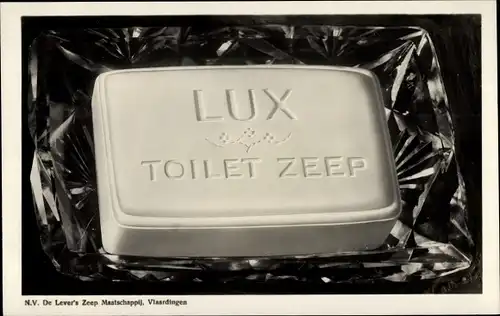 Ak Vlaardingen Südholland, N. V. De Lever's Zeep Maatschappij, Lux Toilet Zeep