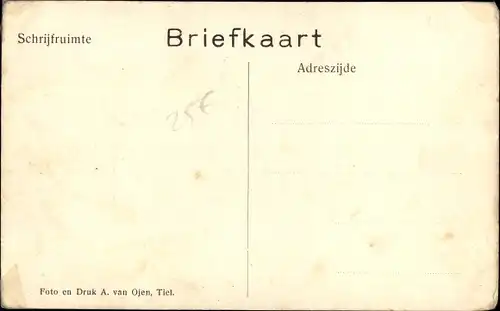 Ak Anne Jager, te Boornbergum, Friesland, Liliputaner