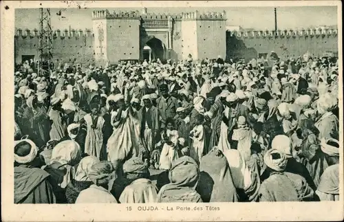 Ak Oudjda Oujda Marokko, La Porte des Tetes