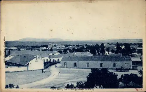 Ak Oudjda Oujda Marokko, Vue generale du Camp