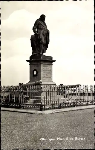 Ak Vlissingen Zeeland Niederlande, Michiel de Ruyter