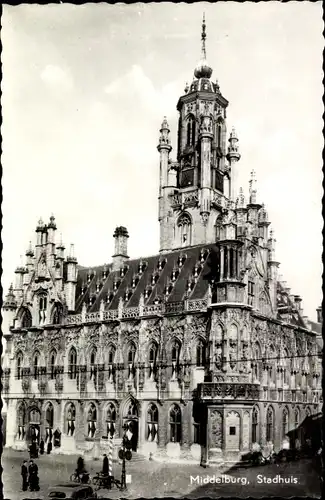 Ak Middelburg Zeeland Niederlande, Stadhuis