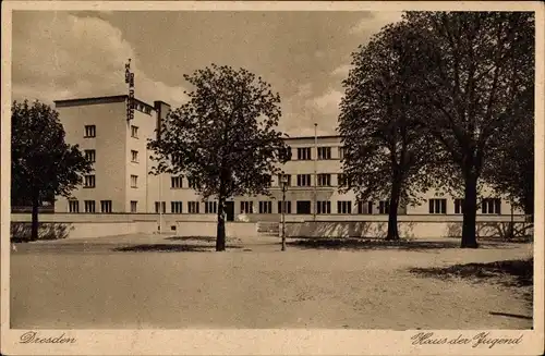 Ak Dresden Altstadt, Haus der Jugend