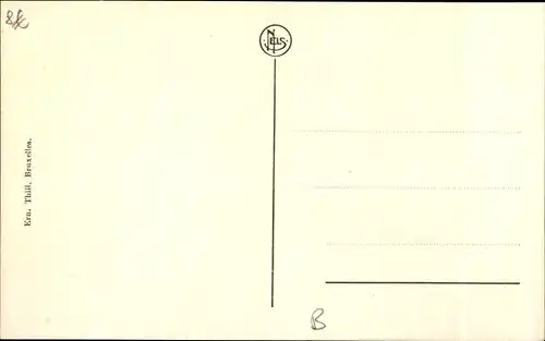 Ak Dendermonde Termonde Ostflandern, Interieur de la caserne