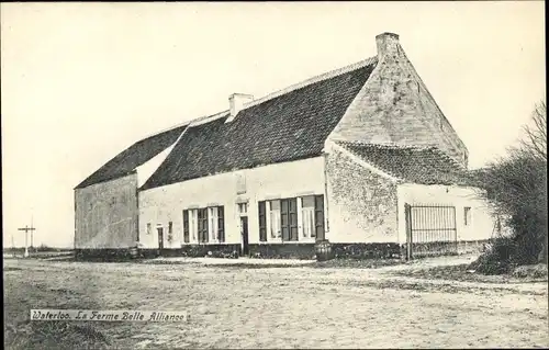 Ak Waterloo Wallonisch Brabant, La Ferme Belle Alliance