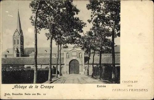 Ak Soligny la Trappe Orne, Abbaye de la Trappe, Entree