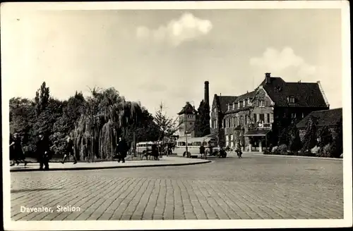 Ak Deventer Overijssel Niederlande, Station