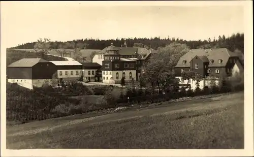 Ak Kretscham Rothensehma Neudorf Sehmatal im Erzgebirge, Genesungsheim der Sozialversicherung