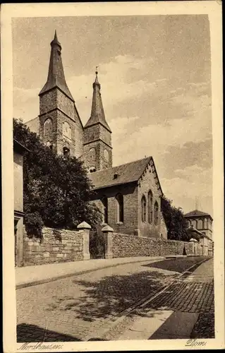 Ak Nordhausen am Harz Thüringen, Dom